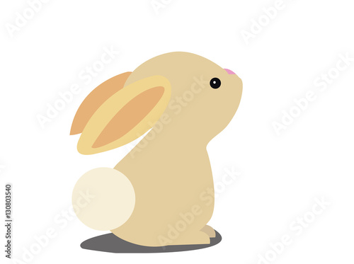 cute rabbit vector design
