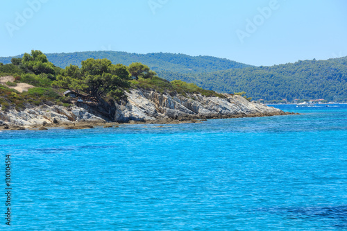 Aegean sea coast (Chalkidiki, Greece).