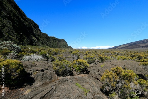 Piton de la Fournaise volcano, Reunion island, indian ocean, France, october 2016