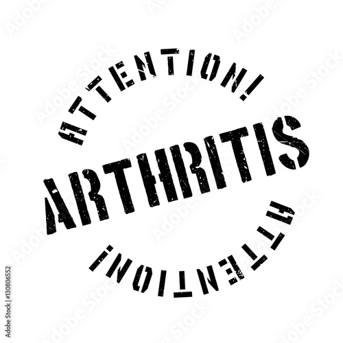 Arthritis rubber stamp