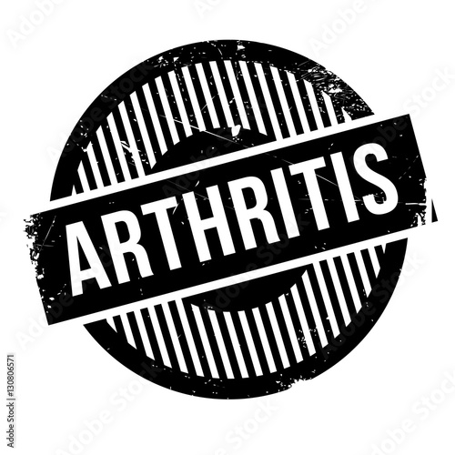 Arthritis rubber stamp