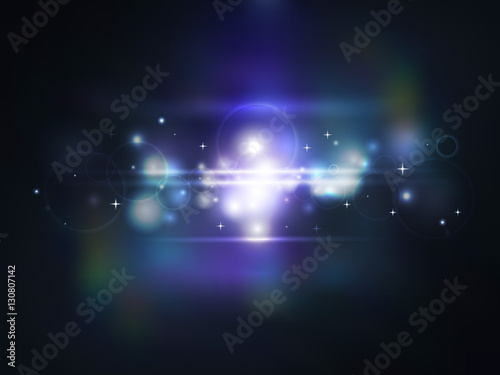 Abstract bright glitter blue background