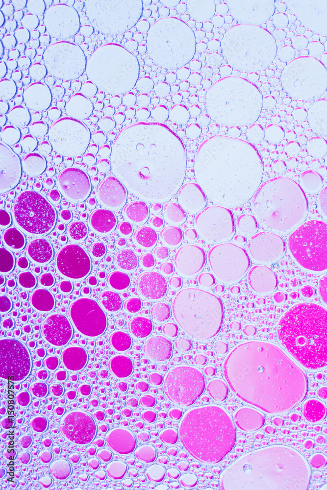 Oil drops floating in water abstract multi color background. Oil drops floating in water abstract multi color background.