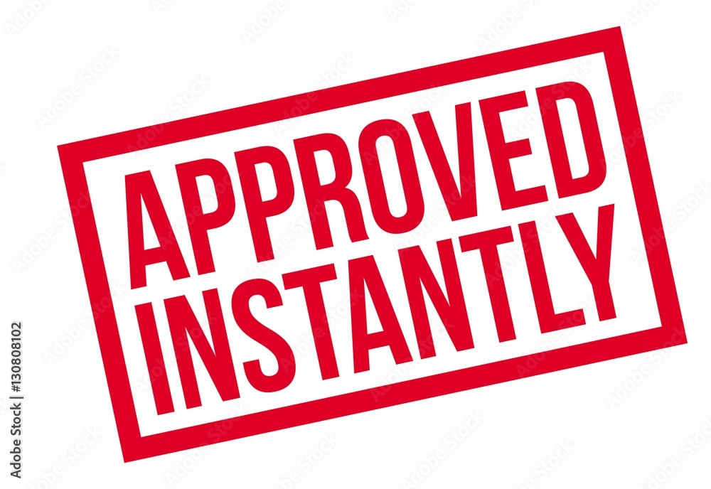 Approved Instantly rubber stamp Approved Instantly rubber stamp