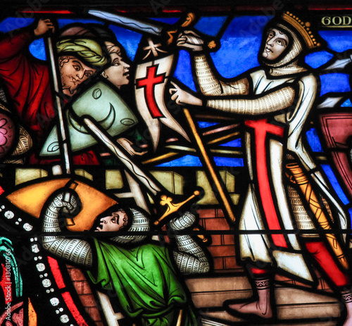First Crusade - Stained Glass photo