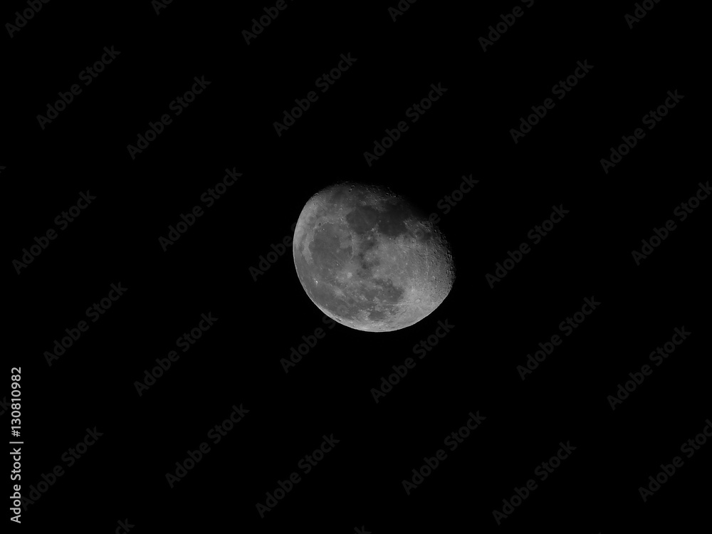 Obraz premium Fase lunare il 88 per cento chiaro - 17 / nov 2016 