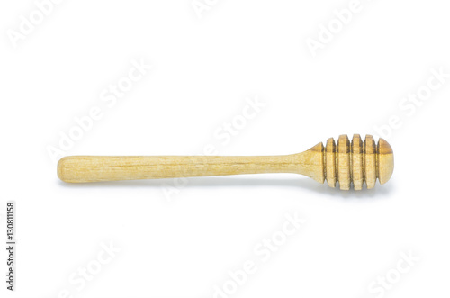 wooden honey dipper