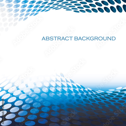 Abstract background and template design with abstract seamless circular patterns