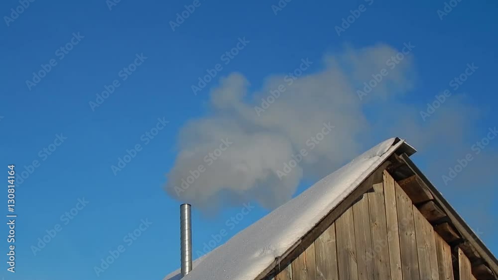 house in the village, not a cheap heating in the cold house in the village, not a cheap heating in the cold
