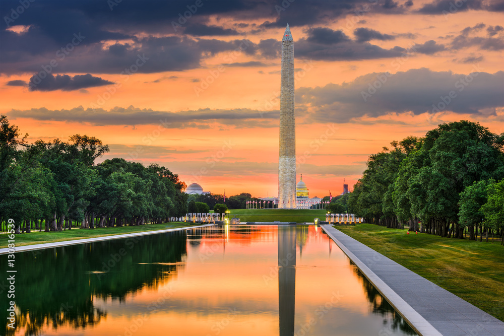 Fototapeta premium Washington DC Skyline