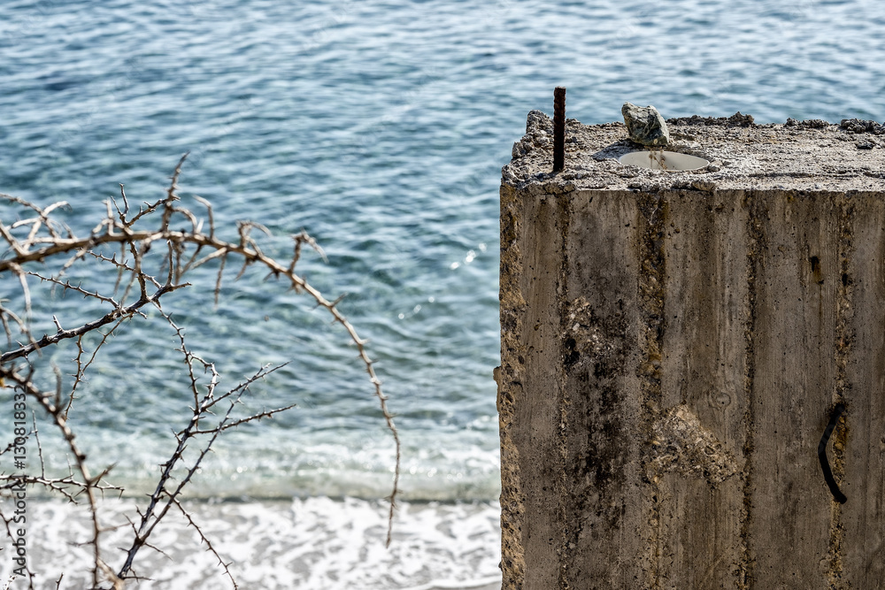 Fototapeta premium Beach at Crete in Summer