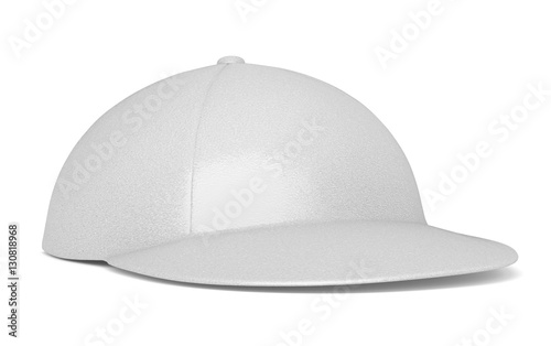 White Baseball Hat