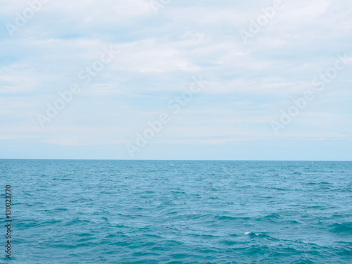 Tropical blue sea in Thailand