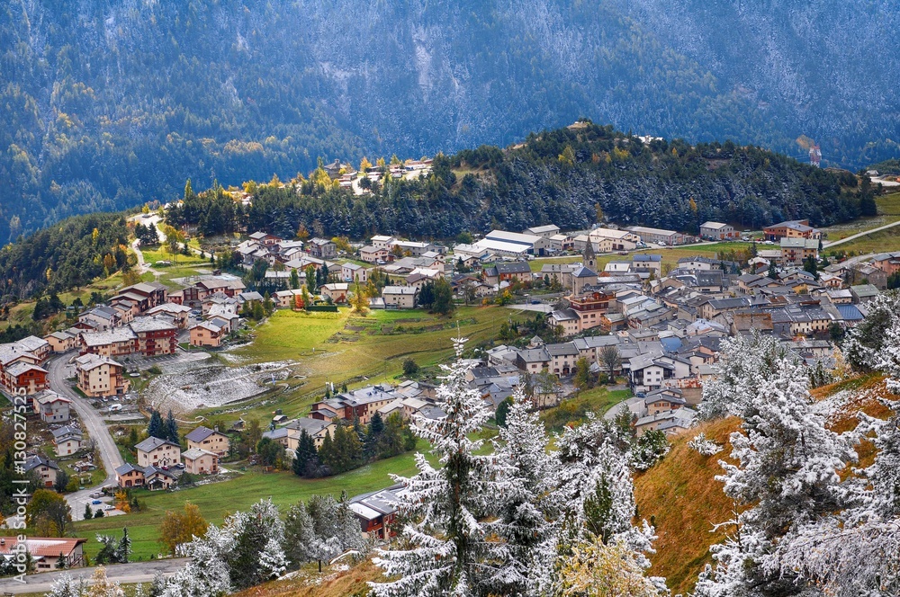 Naklejka premium aussois france