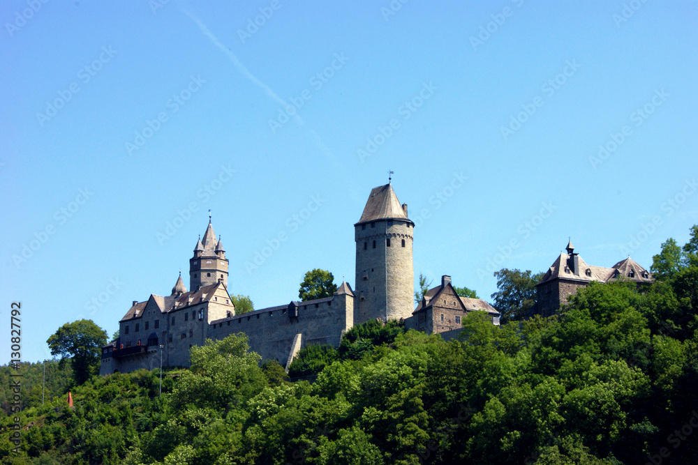 View of the castle of Altena, Germany