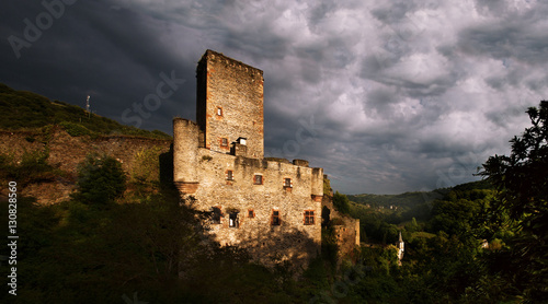 Château de Belcastel, Aveyron, France, Occitanie 