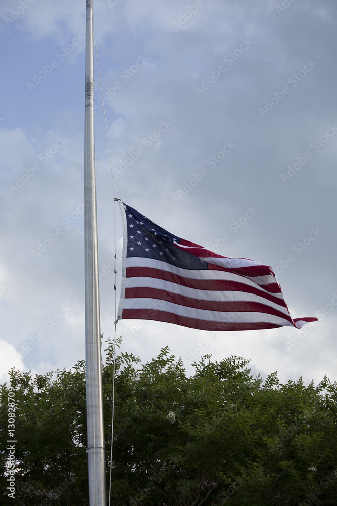 Flag at Half Mast Flag at Half Mast