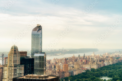 NEW YORK CITY: Observers view Midtown from Top of the Rock Rockefeller center. Manhattan is often described as the cultural and financial capital of the world.