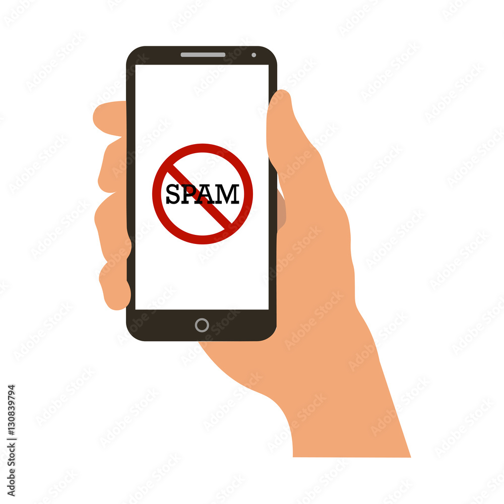 Hand holding smartphone vector illustration Hand holding smartphone vector illustration