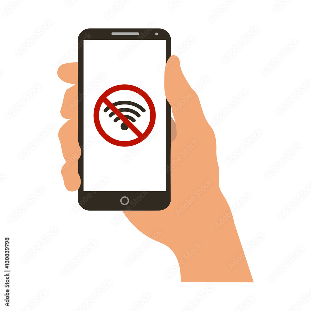 Hand holding smartphone vector illustration Hand holding smartphone vector illustration