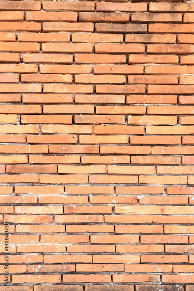 Old orange brick wall Old orange brick wall