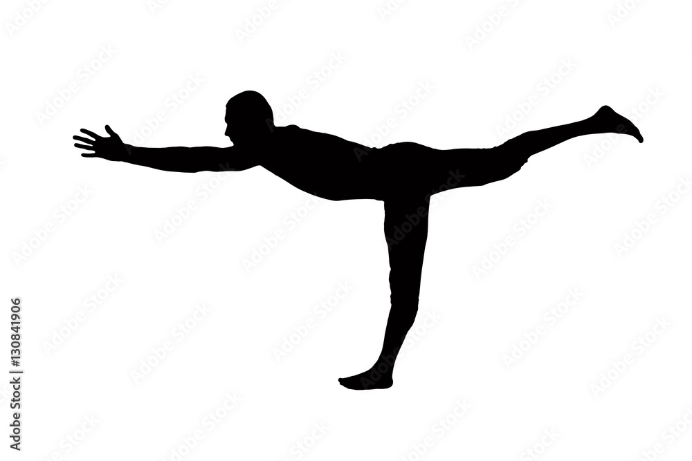 Fototapeta premium asana yoga