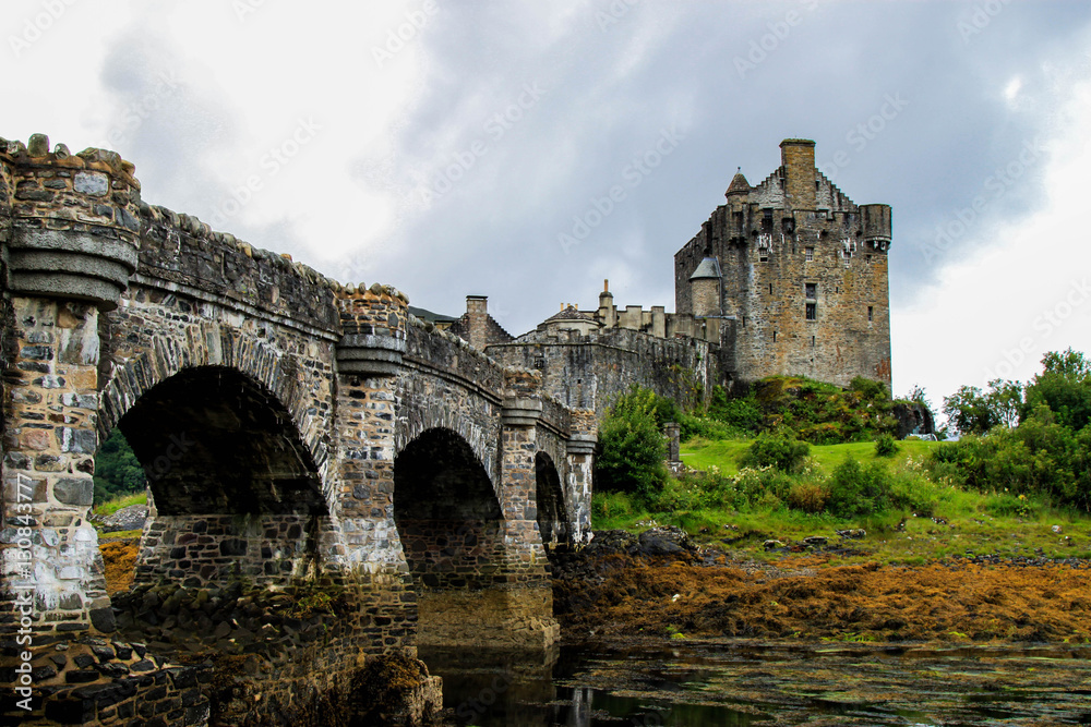 Eilean Donan Castle Scottish highland medieval castle