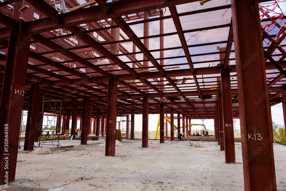 construction of steel structures