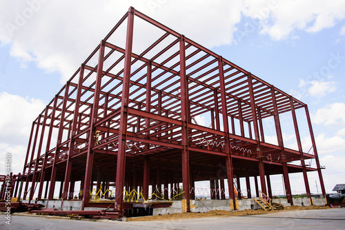 construction of steel structures