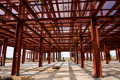 construction of steel structures