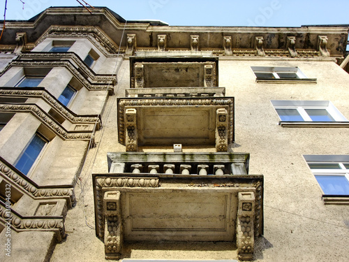 Old Building from below of Balcony
