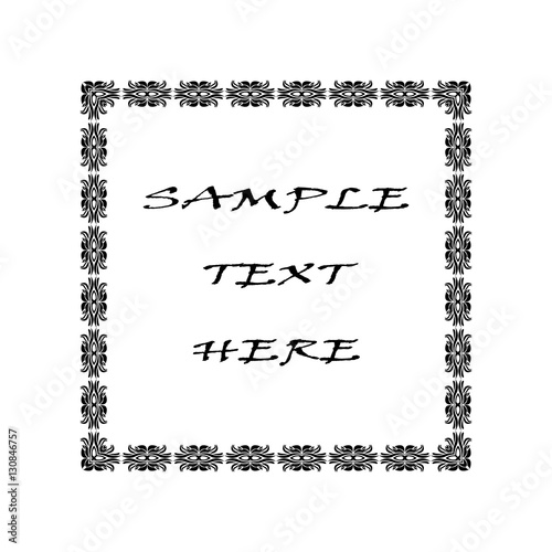 Decorative frame