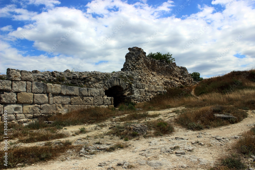 Ancient Greek city Tauric Hersonissos in Sevastopol, Crimea