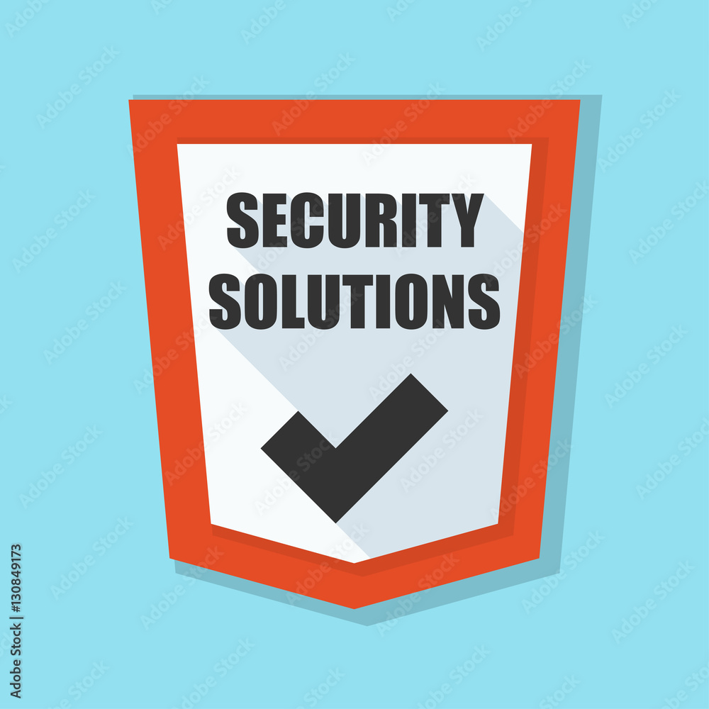 Security Solutions shield illustration