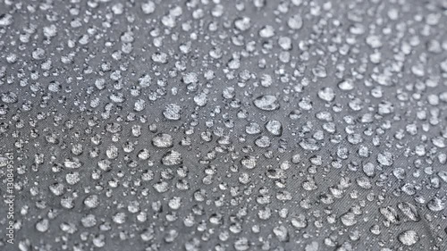 Wallpaper Mural Protective water-proof fabric surface on rainy day 4K 2160p 30fps UHD footage - Tiny rain drops covering dark umbrella surface 3840X2160 UltraHD video  Torontodigital.ca