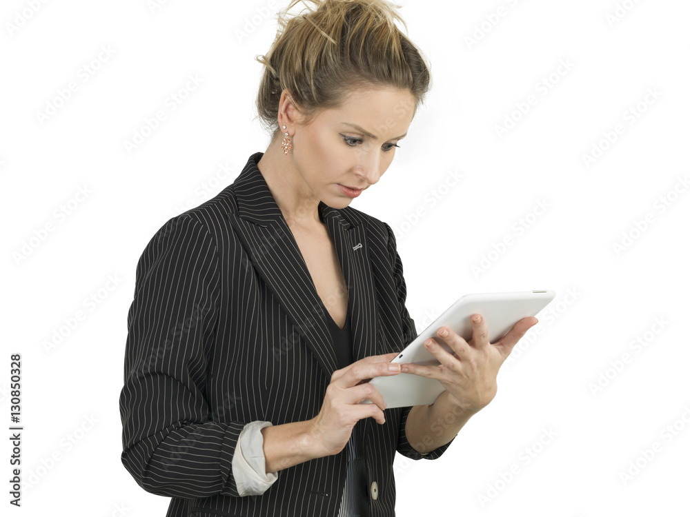 beautiful businesswomen using tablet pc beautiful businesswomen using tablet pc
