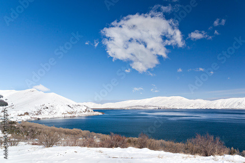 Highland Lake Sevan in Armenia