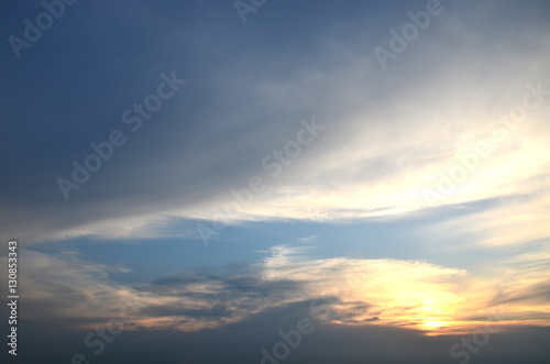 background sky sunset