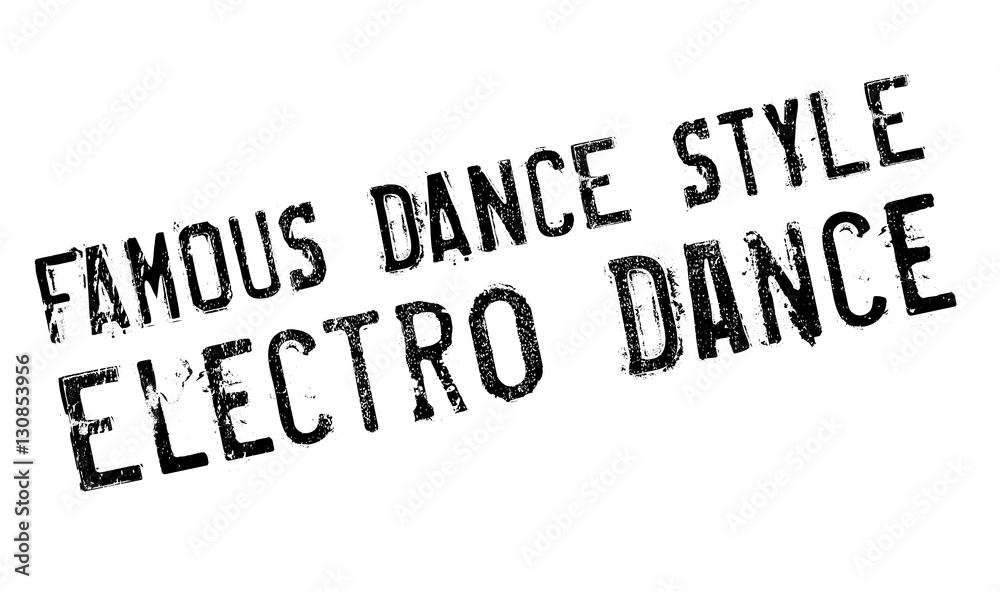 Famous dance style, Electro Dance stamp. Grunge design with dust scratches. Effects can be easily removed for a clean, crisp look. Color is easily changed. Famous dance style, Electro Dance stamp. Grunge design with dust scratches. Effects can be easily removed for a clean, crisp look. Color is easily changed.