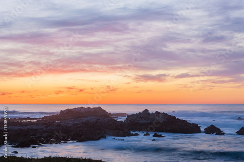Colorful Sunset at Ocean Beach 4