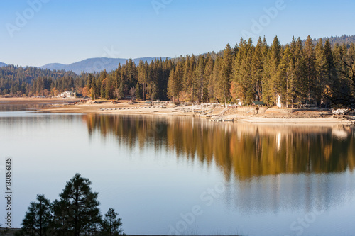 Autumn Lake Reflection