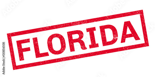 Florida rubber stamp. Grunge design with dust scratches. Effects can be easily removed for a clean, crisp look. Color is easily changed.