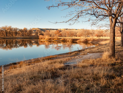A Rusty Colored Autumn Lake 3