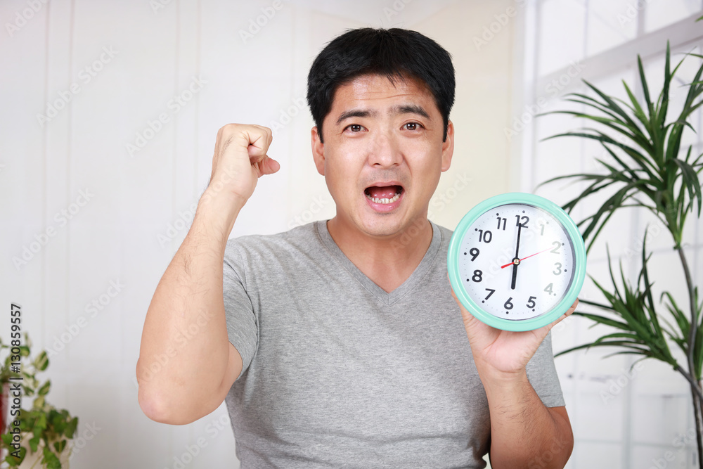 笑顔の男性
