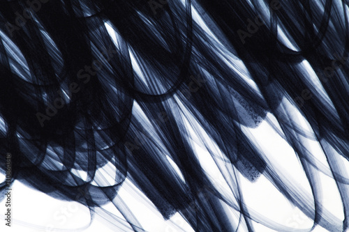 brush strokes hand painted ink
