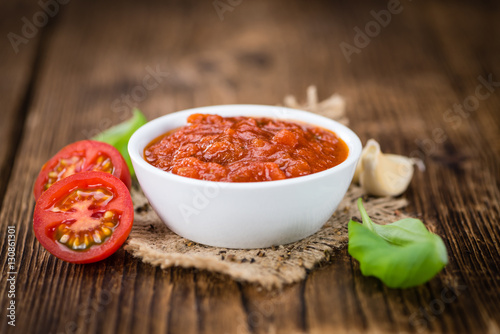 Tomato Sauce (selective focus)