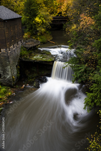 Lanterman's Mill Waterfall - Mill Creek Park - Youngstown, Ohio photo