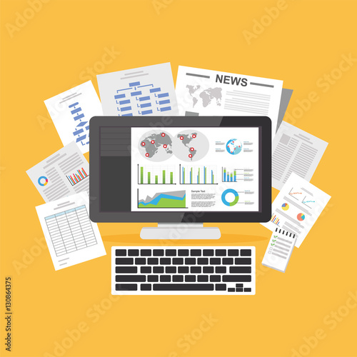 Digital documents. Online articles. Information Resources.