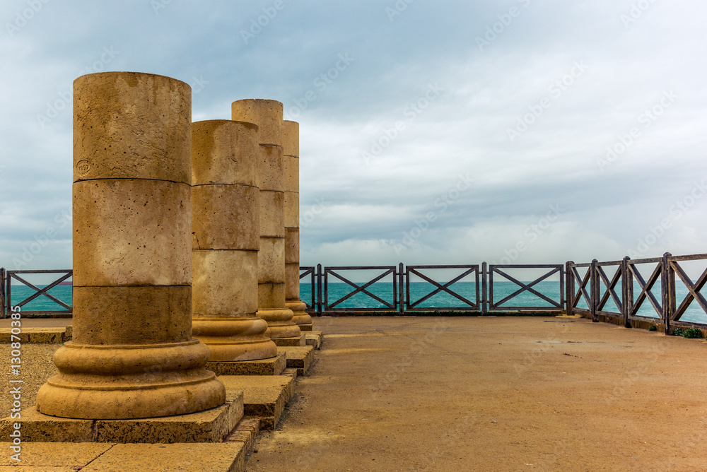 Roman villa on the seashore in Caesarea in Israel - 3 Roman villa on the seashore in Caesarea in Israel - 3