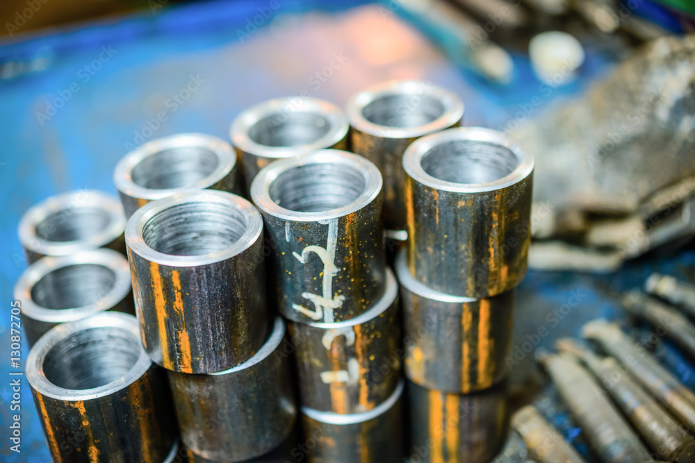Steel sleeve. Details made lathe. Steel sleeve. Details made lathe.